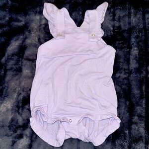 Kate Quinn Lavender shorts romper